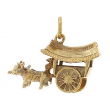 Charm Carrozza Trainata Da Bue