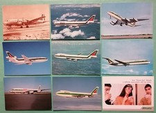 ALITALIA Lotto 18 Foto Cartoline Linea Aerea Alitalia non Viaggiate originale
