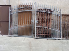 Cancello in ferro cm L310xH235