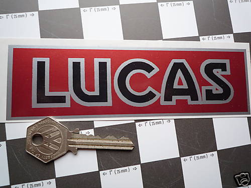 Lucas adesivo batteria - lucas,