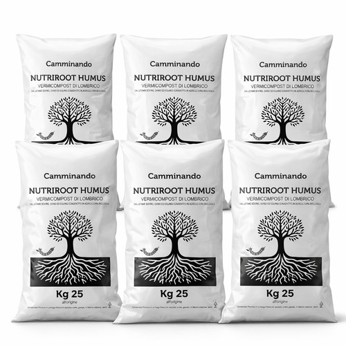 Humus lombrico naturale - humus, di