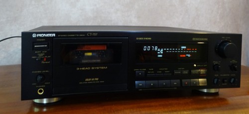 Pioneer 757 tapedeck - pioneer, ct-757