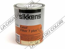 SIKKENS - CETOL FILTER 7 PLUS - TINTE CARTELLA - 1 lt - FINITURA SATINATA LEGNO