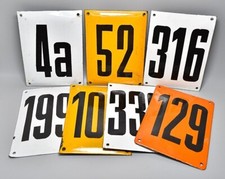 Insegna smaltata vintage