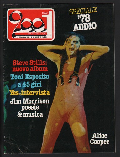 Ciao 2001 1979 gaber - ciao, alice