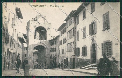 Firenze pontassieve cartolina - pontassieve,