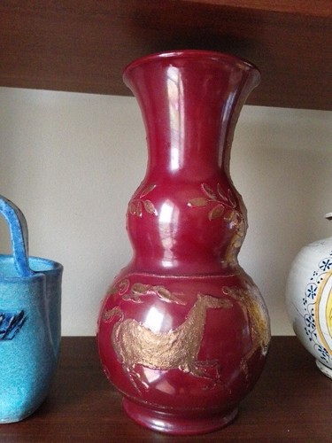Vaso ceramica lustro - vaso, a
