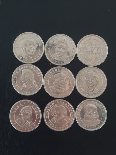 Lotto monete medaglie - lotto, 9