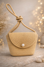 Borsa chic in paglia