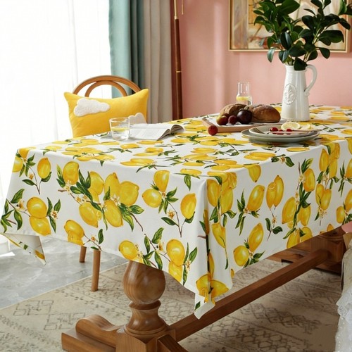 Tovaglia limone pulizia - tovaglia,