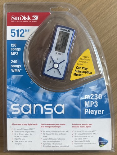 Sandisk sansa m230 - sandisk, 512