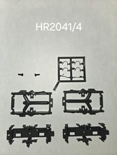 Rivarossi HR2041/4 Kit carrello girevole o.R. (2) H0 nuovo confezione originale