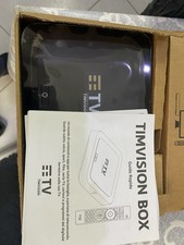 Tim Vision BOX Decoder 4K Ricevitore Digitale Terrestre DVB-T2 Android TV v2021