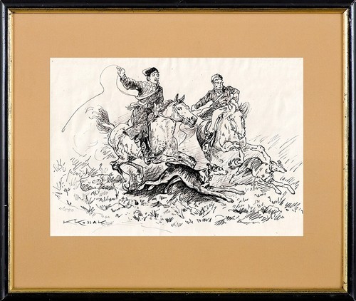 Karol kossak old ink - karol,