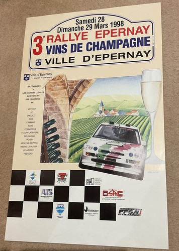 Rally epernay champagne - champagne, 1998