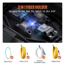 Giuntatrice Fibra Ottica 6 Motori Nucleo Orientamento 6S Giunzione 13S Riscal...