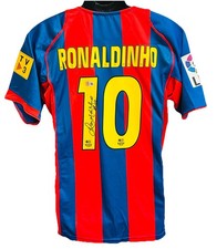 Maglia Ronaldinho autografata