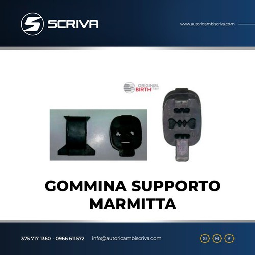 Gommina supporto marmitta - supporto,