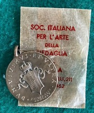 medaglia in bronzo maria pia