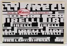 adesivo rally il ciocco 1977 pirelli lancia stratos fiat abarth alfa romeo corsa