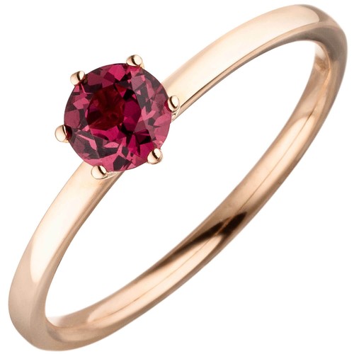 Anello solitario 585 - di,