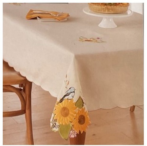 Tovaglia oblunga bianca con