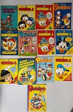 Lotto PAPERINO 13 fumetti Da anni 80 Walt Disney Almanacco