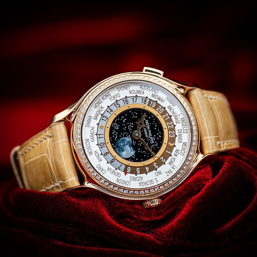 Patek philippe world time - world,