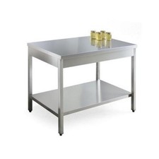 Tavolo inox da laboratorio