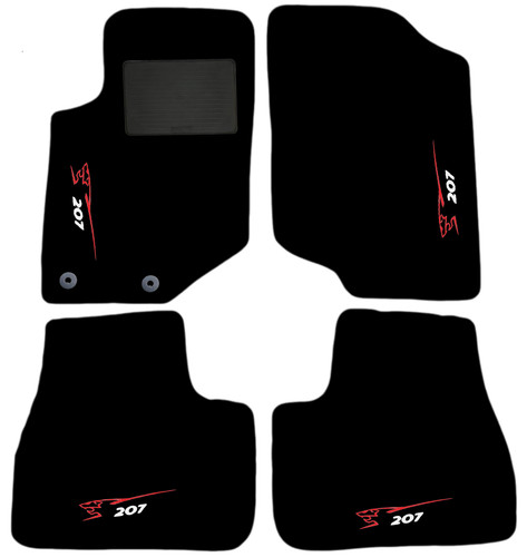 Tappetini auto per peugeot 207 - tappetini,