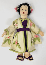 Bambola in feltro mascotte