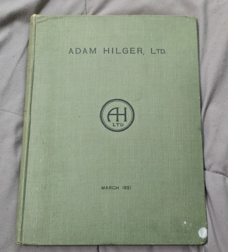 1921 adam hilger - 1921, scientific