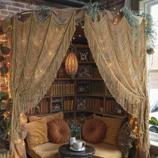 Macrame Curtain Boho Curtain