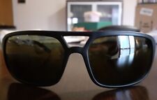 SERENGETI occhiale da sole unisex lenti polarizzate montatura nera lenti verdi