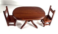 TAVOLO CON DUE SEDIE MINIATURE