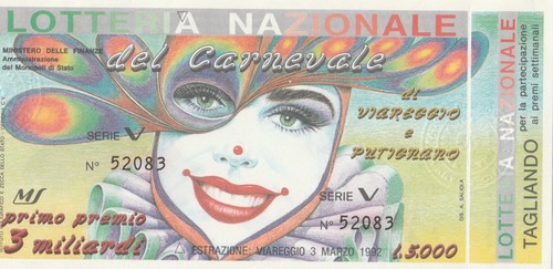 Biglietto lotteria nazionale - lotteria,