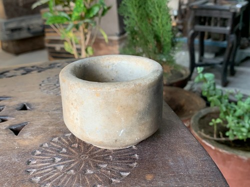 Antico mortaio per - , da