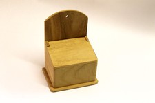 PORTASPEZIE IN LEGNO - 13x10xH20cm - OGGETTO IN LEGNO - DECOUPAGE