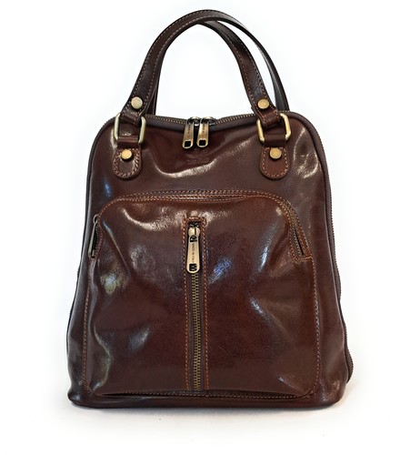 Zaino borsa cuoio il - ,