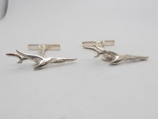 Gabbiani gemelli in argento - gabbiani, :