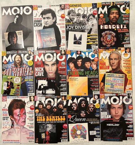 Mojo magazine 2020 - mojo, numeri