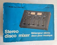 Realistic stereo disco mixer - disco,