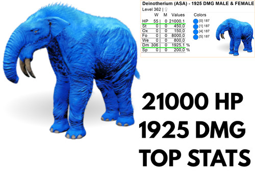 Deinotherium 1925 dmg clone - 1925,
