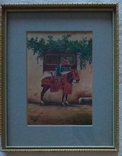 Dipinto Cavaliere con