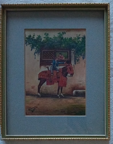 Dipinto cavaliere con - dipinto,