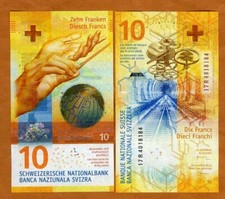 Svizzera, 10 franchi, 2017, P-75, polimero ibrido, UNC spettacolare 