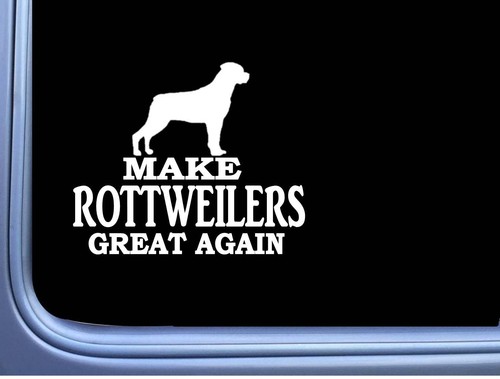 Adesivo cane rottweiler - rottweiler, maga