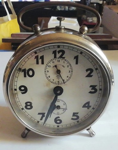 Sveglia vintage carica manuale - sveglia,