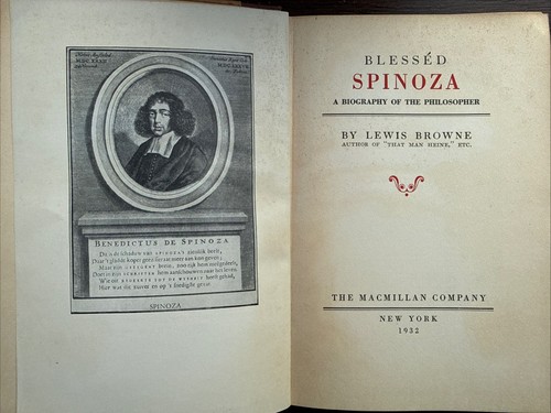 Blessed spinoza lewis - blessed,