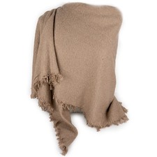 Sciarpa beige grande sciarpone